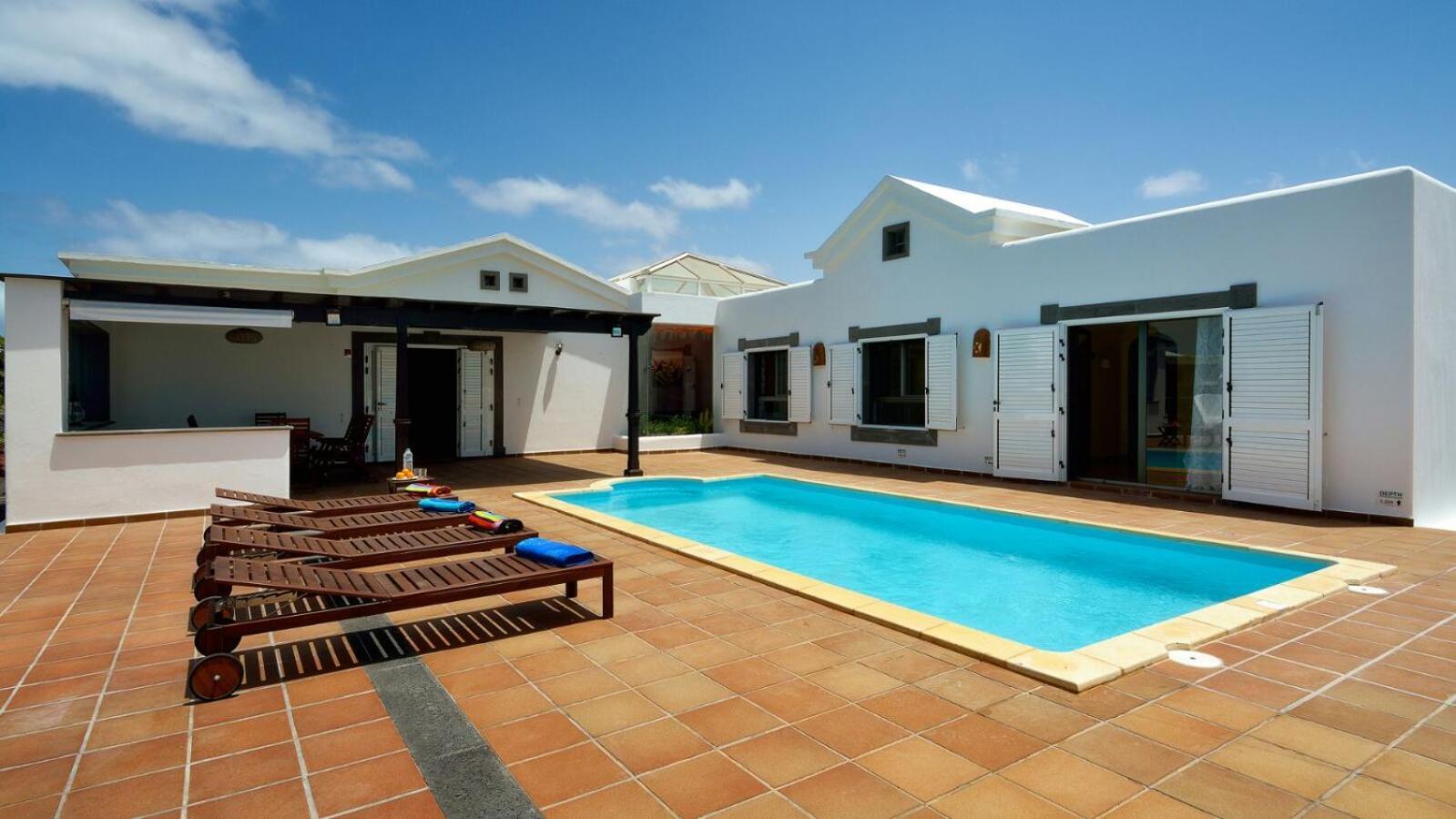 Villa Palma Playa Blanca  Luaran gambar